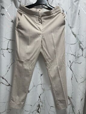 Women tailored  Dress Pants - Beige